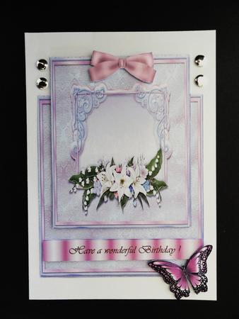 Over the Edge Floral Topper by Valerie Spowart