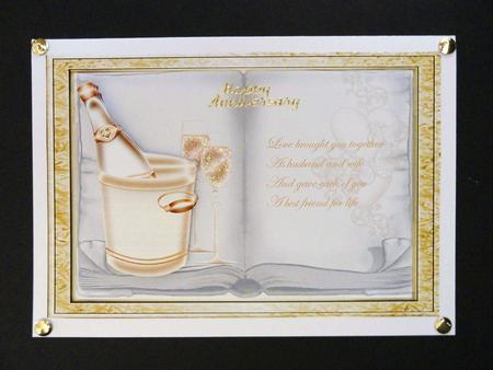 Anniversary Card and Verse by Valerie Spowart