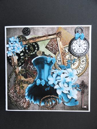 Feminine Steampunk with Decoupage by Valerie Spowart