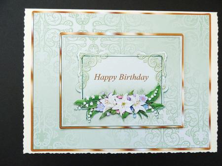 Lily Plaque - Birthday by Valerie Spowart