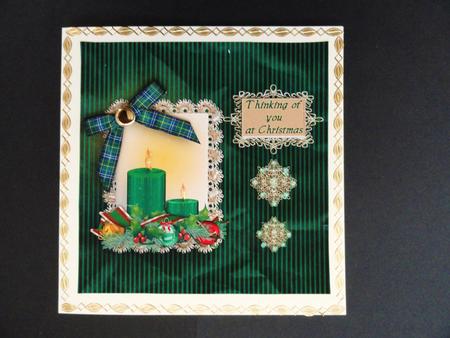 Christmas Candles - Thinking of You by Valerie Spowart