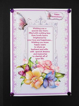 Flowers and Lace Anniversary by Valerie Spowart