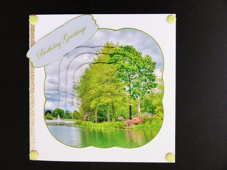 Lakeside Scene by Valerie Spowart