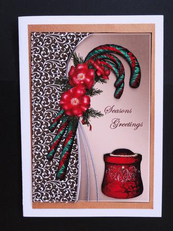 Seasons Greetings a 4 by Valerie Spowart
