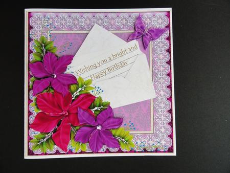 Bright and Beautiful Happy Birthday by Valerie Spowart