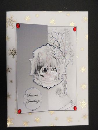 Vintage Silent Night by Valerie Spowart