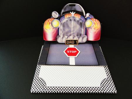 Car Shaped Easel Car Kit by Valerie Spowart