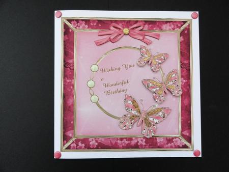 Classic Birthday in Pink by Valerie Spowart