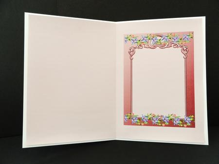 Pink Floral Insert by Valerie Spowart