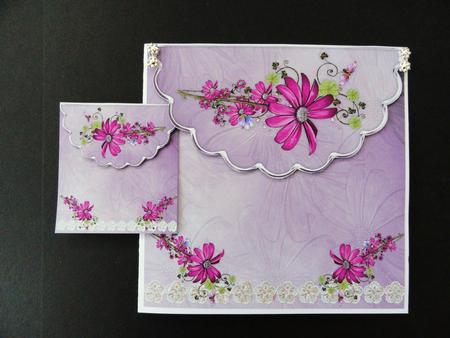 Floral Envelope Toppers 2 by Valerie Spowart