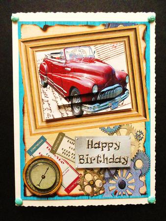 Dad-3D Vintage Buic by Valerie Spowart