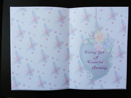 Floral Wishes Insert by Valerie Spowart