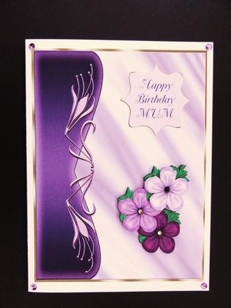 Art Nouveau Cimerola - Purple by Valerie Spowart