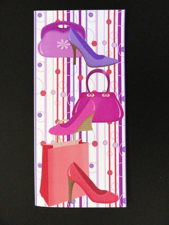Shoes and Bags Voucher Card by Valerie Spowart