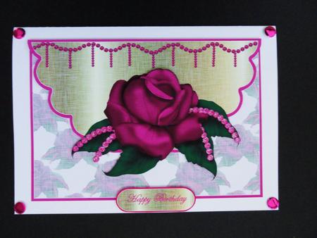 Pearly Pink Rose by Valerie Spowart