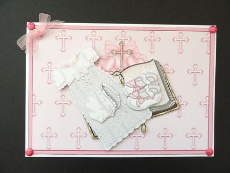 Christening Clothes for a Girl by Valerie Spowart