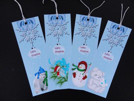 Bookmarks Merry Christmas by Valerie Spowart