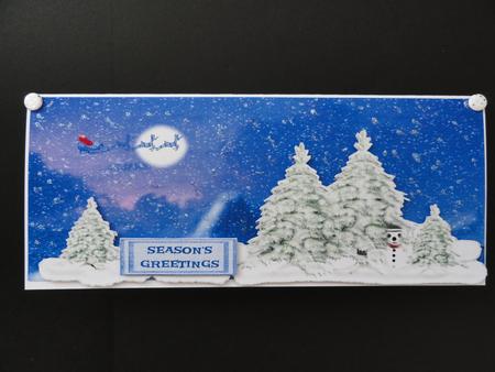 Dashing Through the Snow Dl by Valerie Spowart