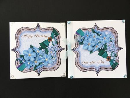Toppers Forget Me Nots by Valerie Spowart