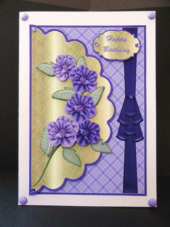 Pretty Lilac Spray by Valerie Spowart