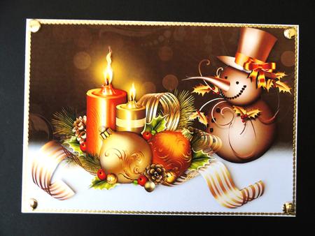 Gilt Snowman by Valerie Spowart