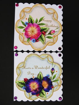 Floral Toppers Roses by Valerie Spowart