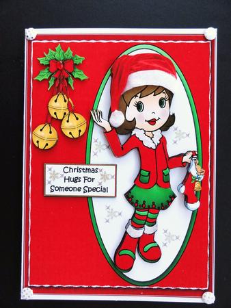 Christmas Hugs by Valerie Spowart
