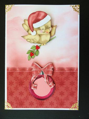 Christmas Birdie by Valerie Spowart