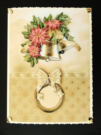 Poinsettia's and Bells by Valerie Spowart