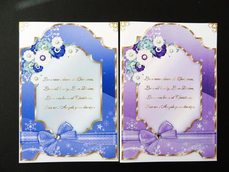 A Floral Christmas Carol Quick Screen Card Fronts 2 by Valerie Spowart