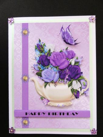Pot of Roses by Valerie Spowart