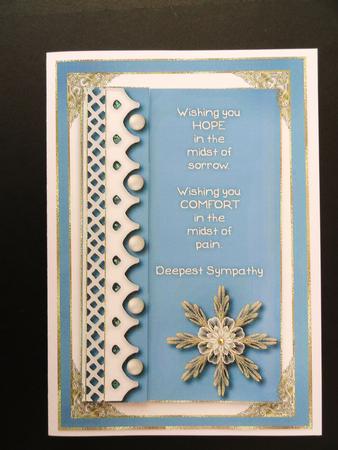 Hope & Comfort Sympathy Topper 1 by Valerie Spowart