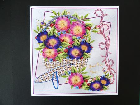 Flower Basket Just for You -  by Valerie Spowart