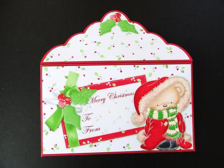 Christmas Money Wallet Snuggle Christmas by Valerie Spowart