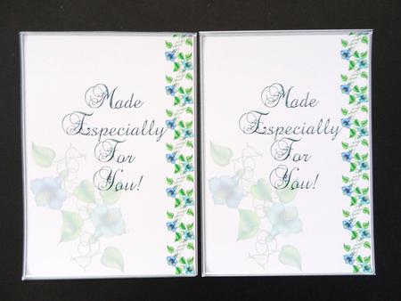Card Protector Morning Glory 5x7 Portrait by Valerie Spowart