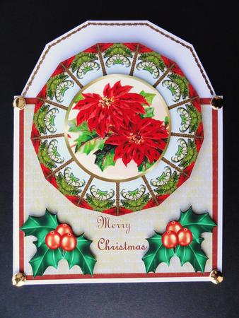 Over the Top Vintage Poinsettias by Valerie Spowart