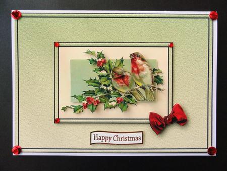 Robins Quick Card by Valerie Spowart