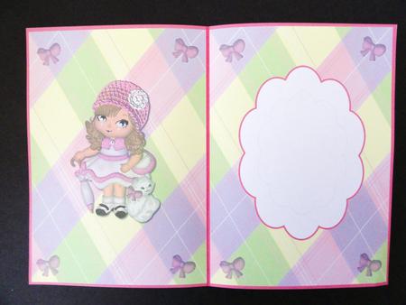 Insert for Baby Doll 5 x 7 Card - Any Occasion by Valerie Spowart