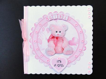 A Beautiful Girl 6x6 Plate Card by Valerie Spowart