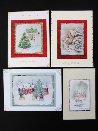Vintage Various Christmas Toppers by Valerie Spowart