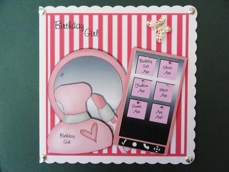 Girly Birthday by Valerie Spowart