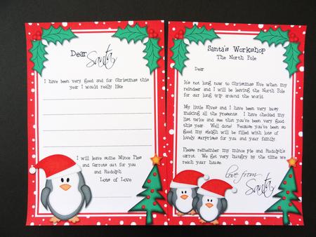 Child's Santa Letter to and from Santa by Valerie Spowart