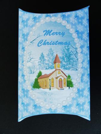 Winterscene Pillowbox by Valerie Spowart