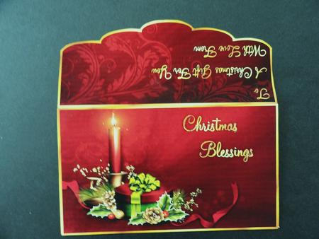 Christmas Money/gift Voucher Wallet by Valerie Spowart