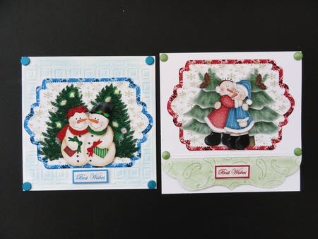 Snow Friends Toppers by Valerie Spowart