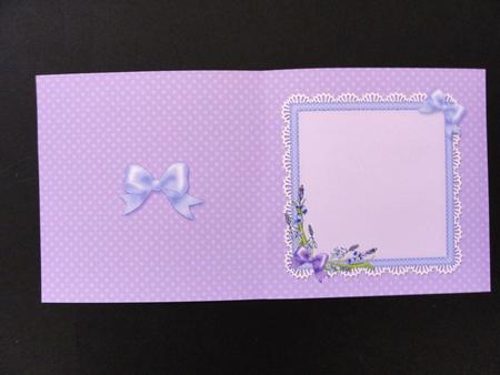 Bluebells Matching Square Insert by Valerie Spowart