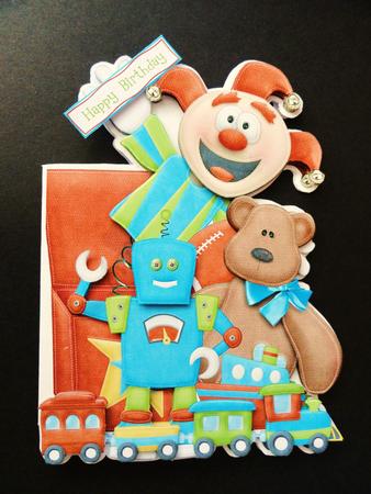 Toy Time -  Shaped Card Mini Kit by Valerie Spowart