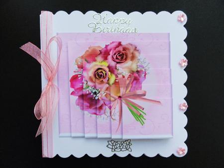 A Rosy Posy for Mother's Day Corner Stacker by Valerie Spowart