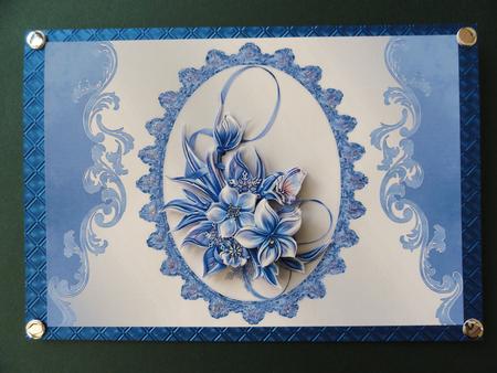 Frosted Floral Cameo by Valerie Spowart