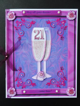 21st Celebration! by Valerie Spowart